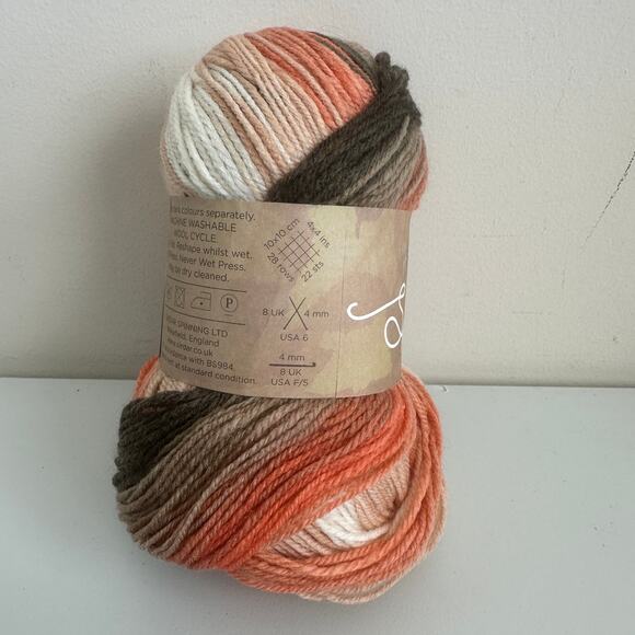 Sirdar Hayfield Spirit DK Yarn - 100g - 20% Wool Multi-Colored Shade 0406 - Picture 7 of 8